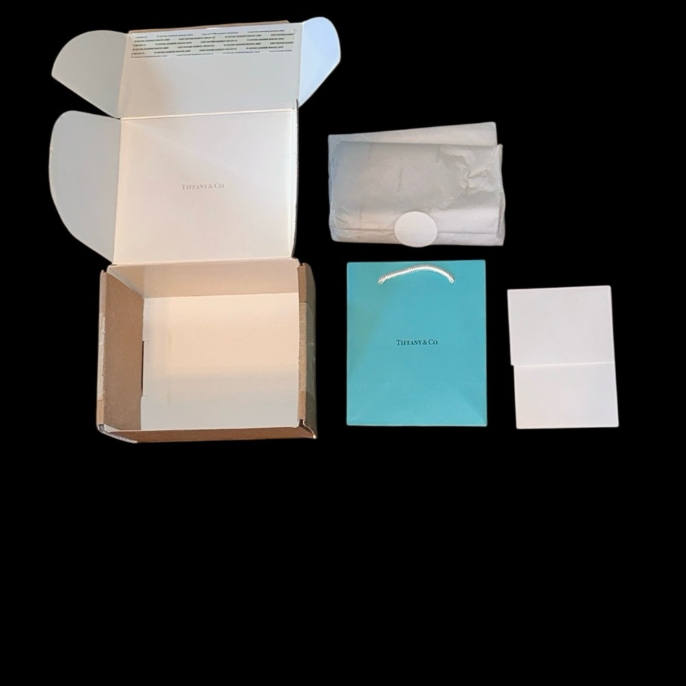 Tiffany & Co. Iconic Blue Bag and Box Ensemble